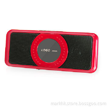 Portable Speaker with FM/SD/USB, Supports 3.5mm Jack Audio Devices